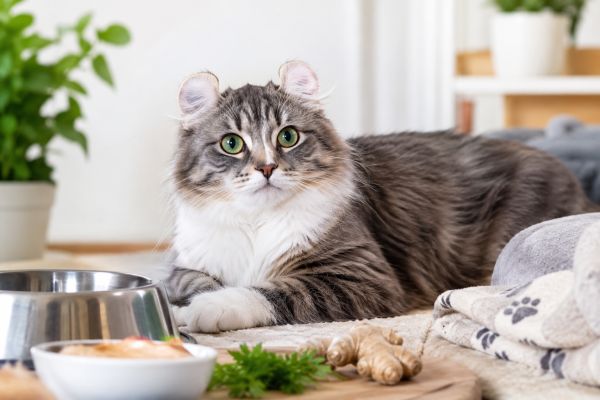 Comment traiter naturellement les troubles gastro-intestinaux d'un chat de race American Curl?