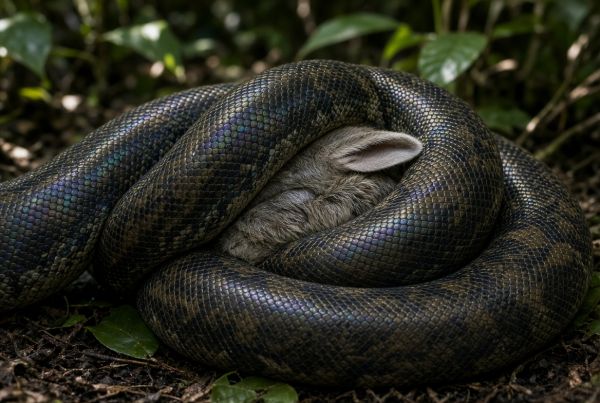 De quelle manière les serpents constricteurs mesurent-ils la résistance de leurs proies?