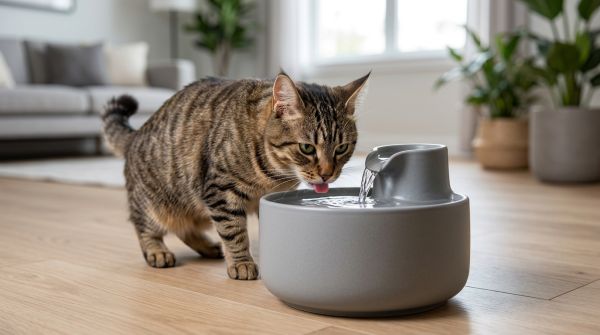 Quel est le meilleur moyen pour encourager un chat de race Pixie-bob à boire plus d'eau?